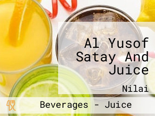 Al Yusof Satay And Juice