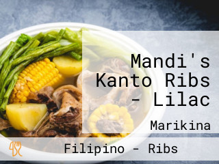 Mandi's Kanto Ribs - Lilac