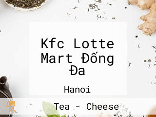 Kfc Lotte Mart Đống Đa