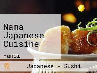 Nama Japanese Cuisine