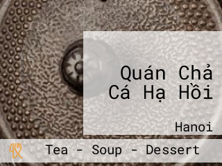 Quán Chả Cá Hạ Hồi