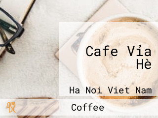 Cafe Vỉa Hè