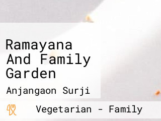 Ramayana And Family Garden