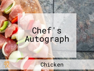 Chef's Autograph