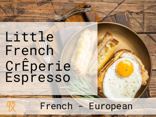 Little French CrÊperie Espresso