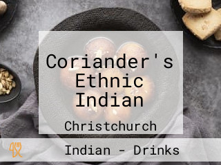 Coriander's Ethnic Indian