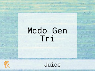 Mcdo Gen Tri