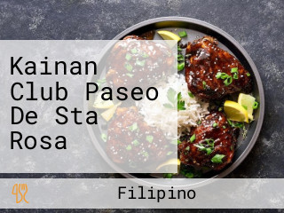 Kainan Club Paseo De Sta Rosa