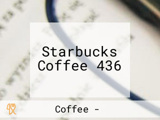 Starbucks Coffee 436