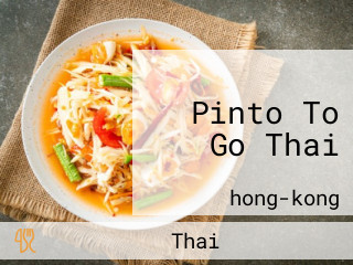 Pinto To Go Thai