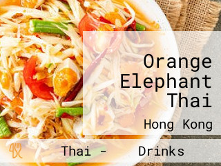 Orange Elephant Thai