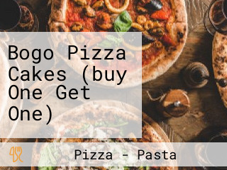 Bogo Pizza Cakes (buy One Get One)