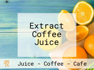 Extract Coffee Juice