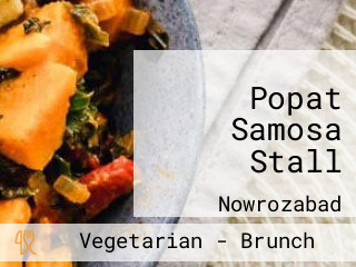 Popat Samosa Stall