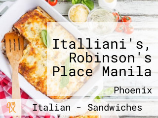 Italliani's, Robinson's Place Manila