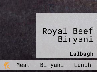 Royal Beef Biryani