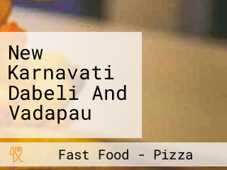 New Karnavati Dabeli And Vadapau