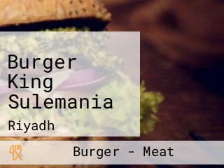 Burger King Sulemania