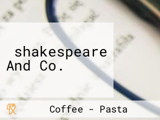 ‪shakespeare And Co.‬