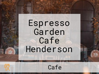 Espresso Garden Cafe Henderson