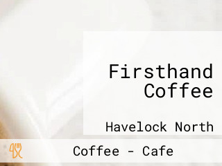 Firsthand Coffee