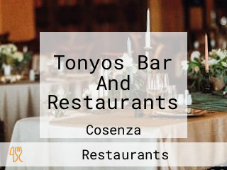 Tonyos Bar And Restaurants