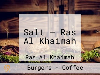 Salt — Ras Al Khaimah