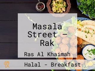 Masala Street — Rak