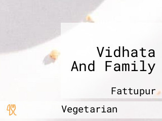 Vidhata And Family