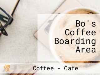 Bo's Coffee Boarding Area