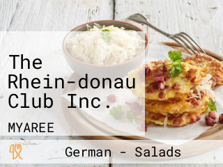 The Rhein-donau Club Inc.