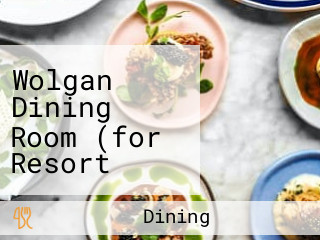 Wolgan Dining Room (for Resort Guests Only)