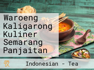 Waroeng Kaligarong Kuliner Semarang Panjaitan