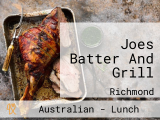 Joes Batter And Grill