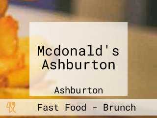 Mcdonald's Ashburton