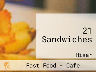 21 Sandwiches