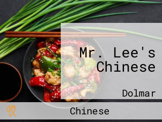 Mr. Lee's Chinese