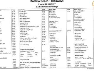 Buffalo Beach Takeaways