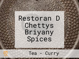 Restoran D Chettys Briyany Spices