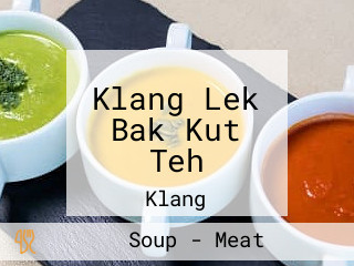 Klang Lek Bak Kut Teh