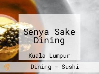 Senya Sake Dining