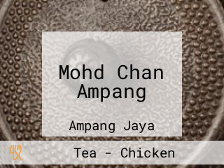 Mohd Chan Ampang