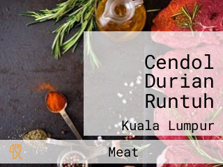 Cendol Durian Runtuh