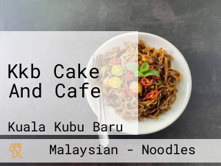 Kkb Cake And Cafe