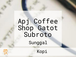 Apj Coffee Shop Gatot Subroto