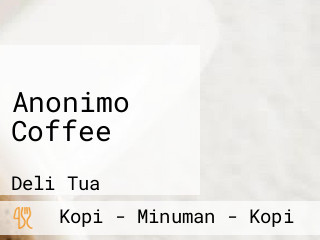 Anonimo Coffee