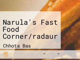 Narula's Fast Food Corner/radaur