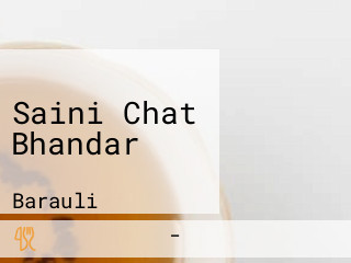 Saini Chat Bhandar