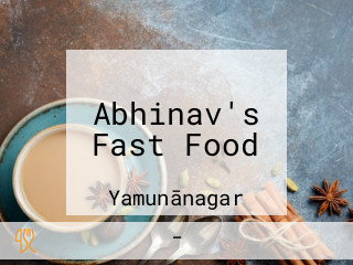 Abhinav's Fast Food