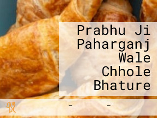 Prabhu Ji Paharganj Wale Chhole Bhature